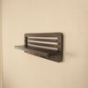 Regus Wooden Wall Shelf Organiser With Key Holders