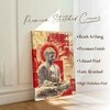 Abstract Buddha Canvas Wall Art 22 x 34 Inch