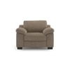 Esquel Premium 1 Seater Fabric Sofa in Mist Brown Colour