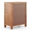 Walter Solid Wood Chest of Drawers in Amber Walnut Finish