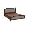 Domino Solid Wood Storage Bed In Turquoise Blue Colour