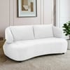Henry Boucle 2 Seater Sofa in White  Color