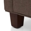Windsor Essential 2 Seater Fabric Sofa in Mocha Colour