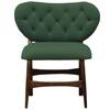 Twilight Solid Wood Accent Chair in Gold Colour