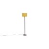 Darlene Yellow Cotton Shade Floor Lamp