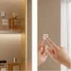 The Artment Gold Halo Square Unbreakable Floor Mirror For Home (150 X 40 CM)