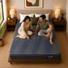 Euro Top Hybrid Latex  Spring Mattress (72 x 60 in, 8 Inches)
