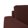 Granada Premium 2 Seater Fabric Sofa in Deep Crimson Velvet Colour
