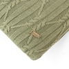 Holly Dried Herb Knitted Cushion Cover  16X16 Inches