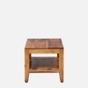 Scout Rectangular Solid Wood Coffee Table In Walnut Finish