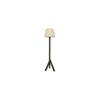 Trinca Beige Jute Floor Lamp with Beige Jute Base