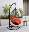 Interlaken Wicker Swing In Grey Colour