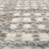 Jaipur Rugs Soft Basketweave Wool Viscose Dhurrie Rug White 6x8 ft