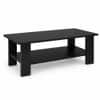 Spydercraft Penio Modern Coffee Table in Black Finish