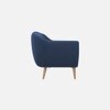 Colam Velvet 2 Seater Sofa in Navy Blue Colour
