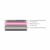 Pacific With NIVF Technology 4 Inch Single Size PU Foam Mattress (78X35 Inches), Double-Sided PU Foam Quilt  Durable & Lightweight