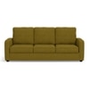 Apollo Compact Sofa Set (Colour : Olive Green, Cushion : Hard, Back Type : High Back, Seater : 3+1+1)