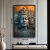 The Castle Decor Lord Shiva Wall Painting Framed Artwork 20x30 Inch Style 2