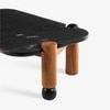 Noto Solid Wood Coffee Table in Brown Colour