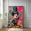 The Castle Decor Classic Cartoon Pop Art Wall Art Framed Painting 20x30 Inch