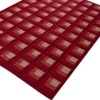 Jaipur Rugs Soft Geometric Wool Dhurrie Rug Red 5x8 ft