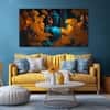 The Castle Decor Lord Buddha Meditation Wall Painting Wooden Framed 27x48 Inch (Style 19)
