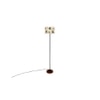 Etta Multicolour Cotton Shade Floor Lamp