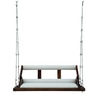 Reversable Wooden  Swing In Sheesham Wood Finsih
