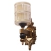 Eliante Modern Wall Lights Mild Steel & Glass Material Antique & Champaign Finish