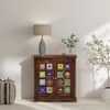 Rangrez Sheesham Wood Cabinet in Provincial Teak Finish