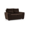 Adelaide Premium 2 Seater Fabric Sofa in Dark Earth Colour