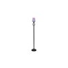 Claire Black Glass Shade Floor Lamp