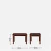 Arbor 4 Seater Dining Set with Check Cushioned Bench