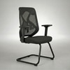 Kepler Brooks Marvel Visitor Chair in Black Colour