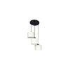 FALSEel White Natural Fiber Cluster Hanging Light