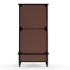 Malabar Solid Wood  Bookshelf in Mango Mahogany Finish