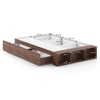 Toshi Platform Box & Drawer Storage Bed In Classic Walnut