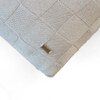 Square Check Knit Cushion Cover  Beige 24X24  Inches