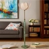 Devansh Wood & Metal Floor Lamp