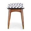 Zuno Blue Stripes Seating Stool
