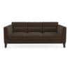 Lewis 3 Seater Fabric Sofa in Mocha Colour