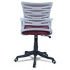 Xxeana Mid Back Ergonomic Chair in Maroon Colour