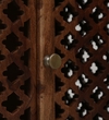 Lita Sheesham Wood  Prayer Unit In Provincial Teak Finish