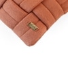 Basket Knit Auburn Cushion Cover 16X16  Inches