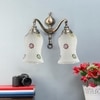 Devansh Metal Electric Wall Light in Multi Colour with Multi Shade Count of 2 Lights