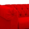 Rolex Fabric Sofa - Red