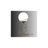 Lucca Gold Table Lamp With Metal Base