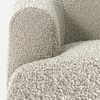 Zenliving Wood 3 Seater With Upholstery Non Storage Sofa In White Colour