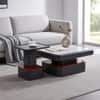 The Eclipse Contemporary Dual Tone MDF Coffee Table and Side Table Set
