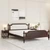 Regal Shesham Solid Wood Queen Size Bed Non Storage Bed In Provincia Teak Finish